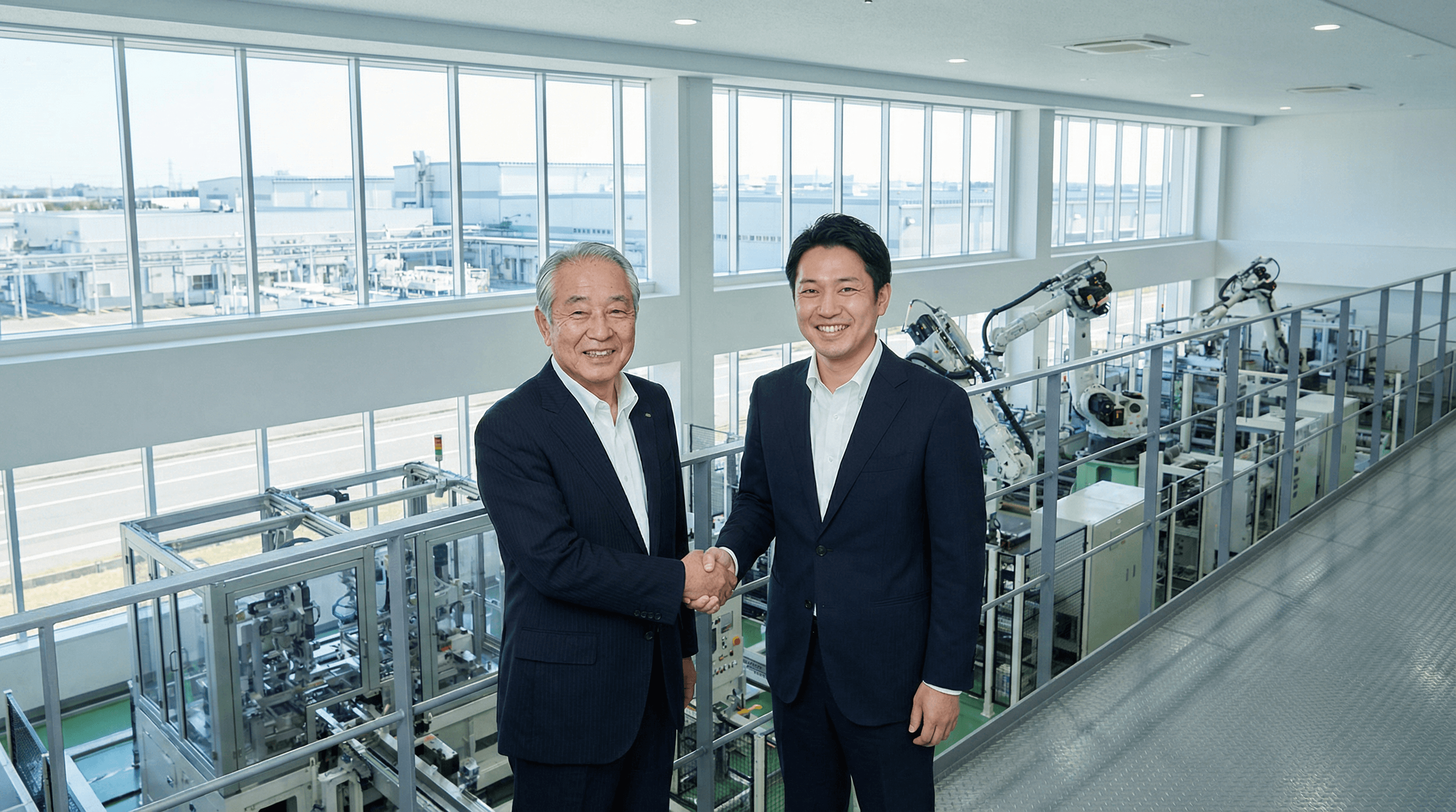 企業のロゴ、経営者の写真プレースホルダー