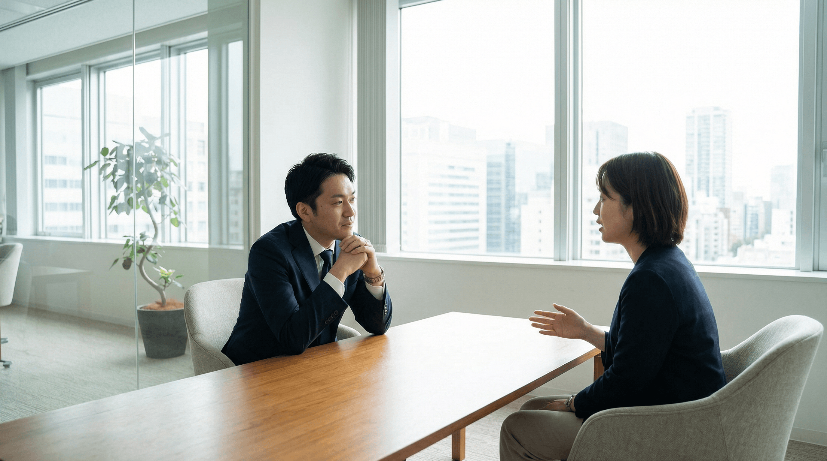 対話を通じた課題抽出を重視するイメージ